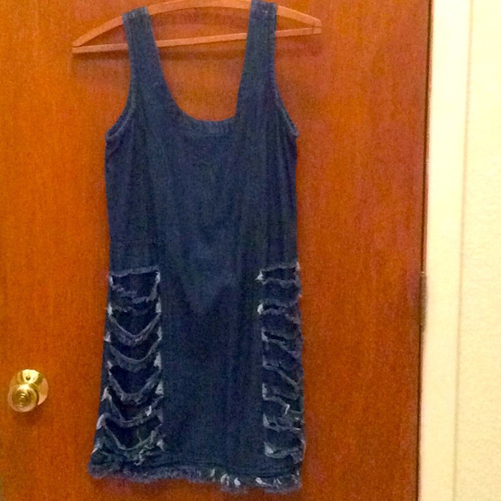 Vintage Jean Dress - Sz Small